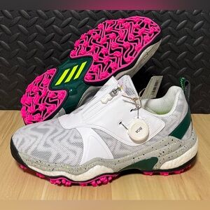 Adidas CodeChaos BOA 25 Golf Shoes IG8751 White Green Pink Womens Size 8.5